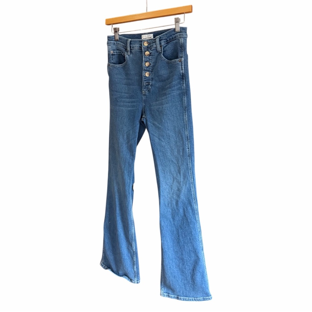 BOYISH The Ricky High Rise Flare Stretch Jeans 27 - Picture 5 of 16